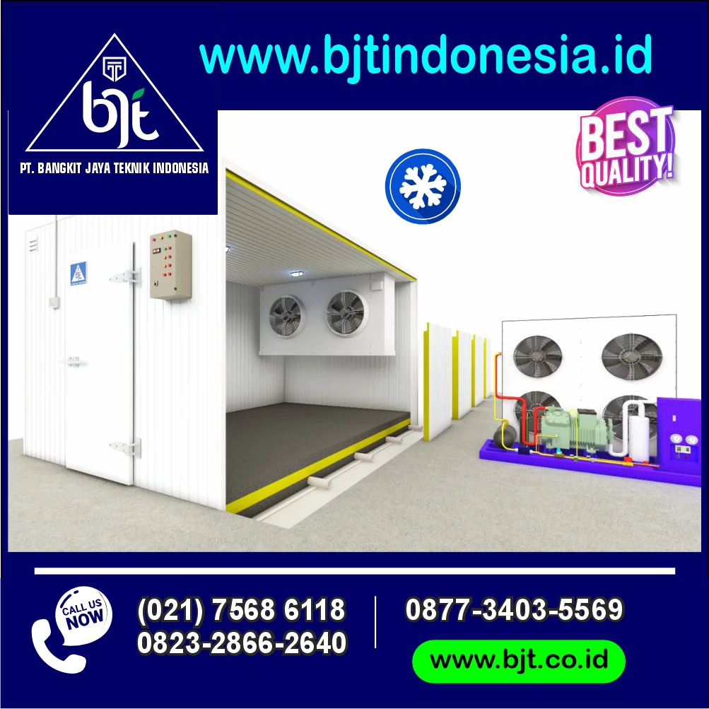 Harga Terbaik untuk Cold Storage, Cold Room, Air Blast Freezer, dan Mini Cold Room di Semarang, Jawa Tengah